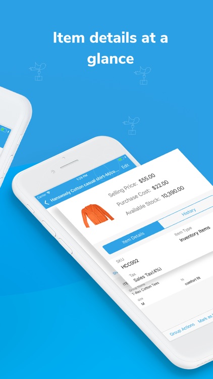 Inventory app - Zoho