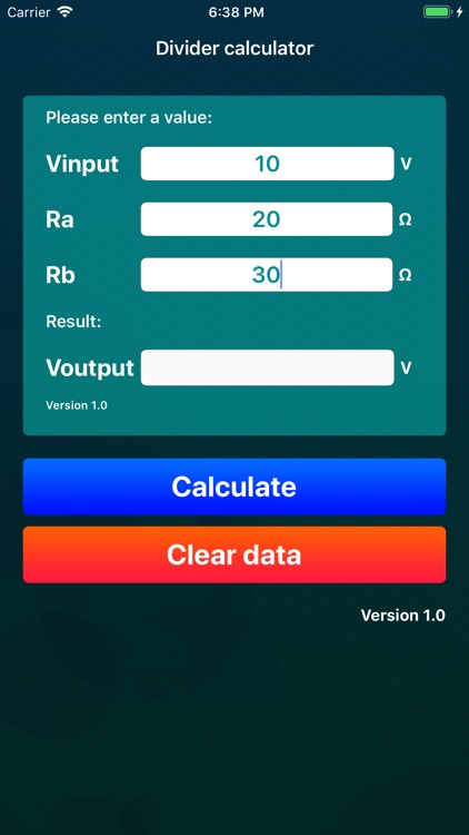 Divider calculator by Hangzhou G.Rock Science and Technology Co., Ltd.