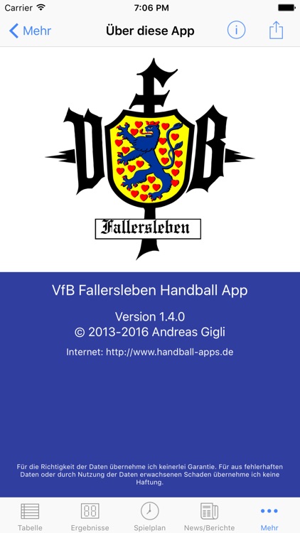 VfB Fallersleben Handball screenshot-3