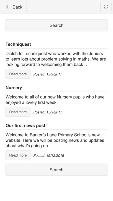 Barker's Lane School screenshot 2