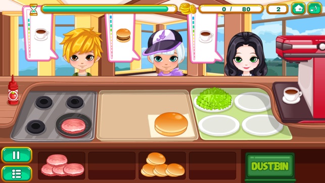 Burger Hotdog  Fever - Restaurant Simulation Game(圖2)-速報App