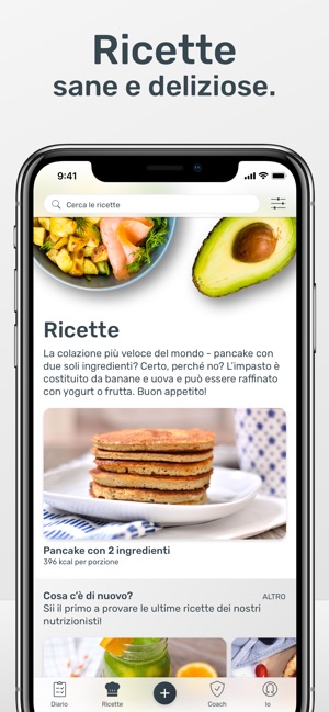 contatore di calorie con perdita di grasso