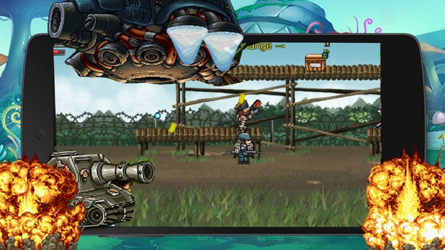 Metal Gun: Run n Shoot(圖1)-速報App