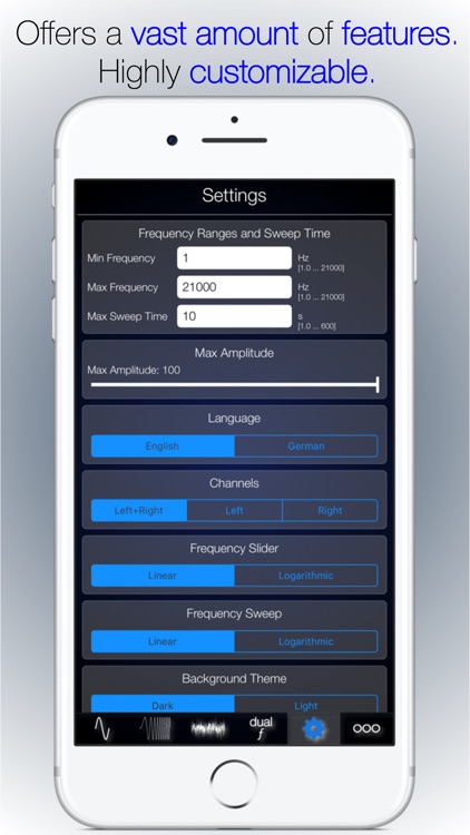 Audio Function Generator PRO screenshot-5