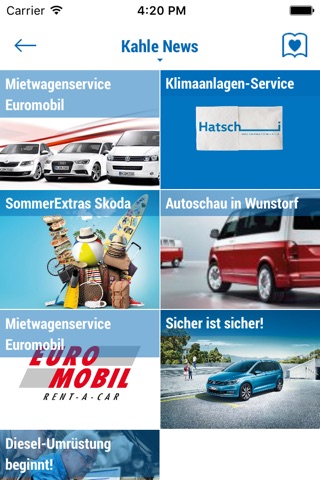 Autohaus KAHLE App screenshot 2