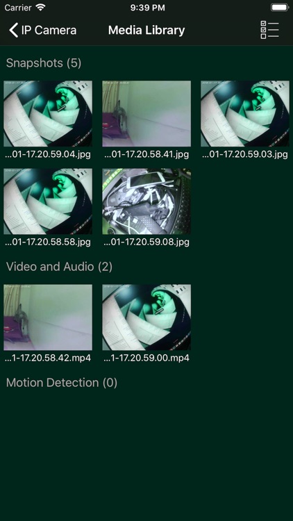 IP Camera WITH Motion Detect screenshot-6
