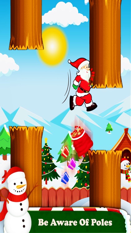 Christmas Games Flying Santa screenshot-3