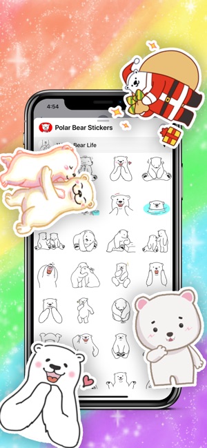 Polar Bear Sticker(圖1)-速報App