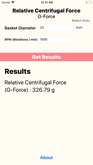 Relative Centrifugal Force screenshot 3