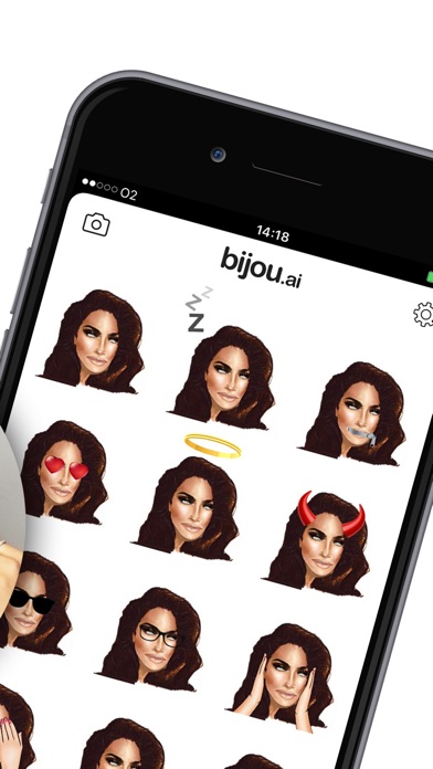 bijou AI - emojis from a photo screenshot 2