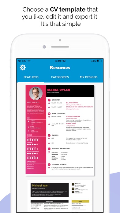 Quick Resume Builder Cv Maker App Price Drops
