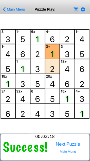 Mathdoku Challenge!(圖5)-速報App