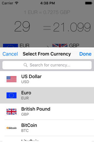 My Currency Converter Pro screenshot 2