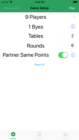 Euchre Tournament ScoreKeeper(圖2)-速報App