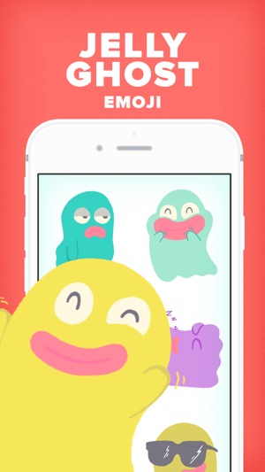 Jelly Ghost Emoji(圖1)-速報App