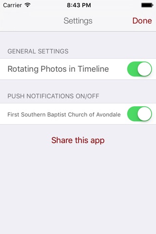 First Southern Baptist - Avondale screenshot 2