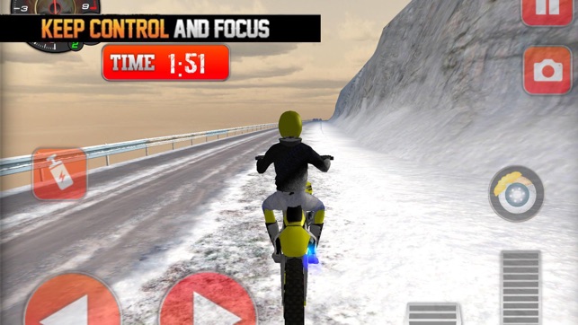 Xtreme Snow Bike Rider(圖3)-速報App