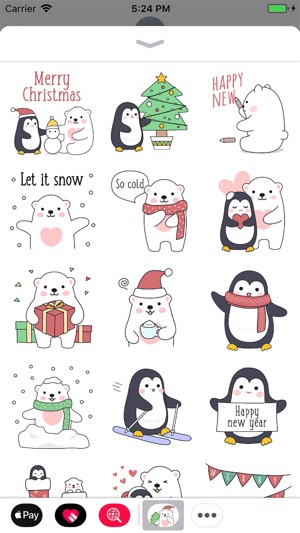 Winter story of Penguin & Bear(圖2)-速報App