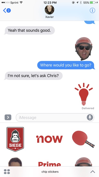 Chips Stickers