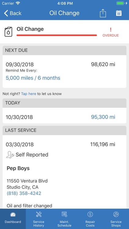 myCARFAX - Car Maintenance screenshot-3
