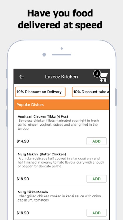 Lazeez Kitchen screenshot-4