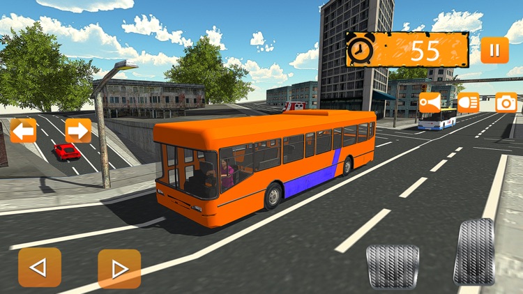 Pro City Coach Bus Driving Sim screenshot-3
