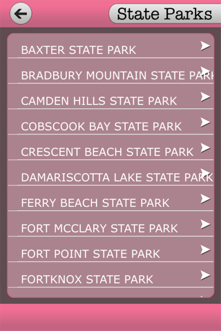 Maine - State Parks Guide screenshot 4