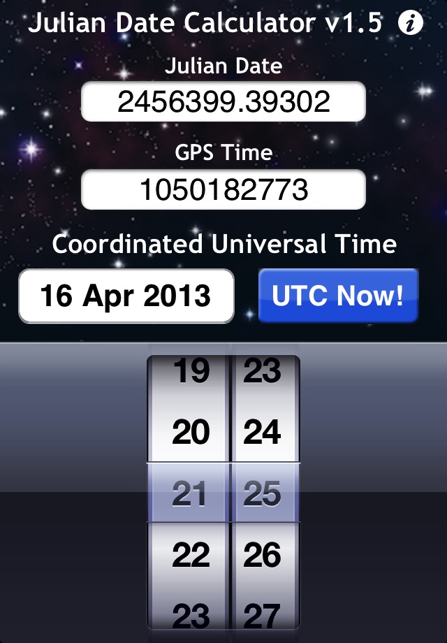 Julian Date Calculator screenshot 2