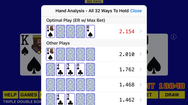 The Classic Video Poker screenshot-5