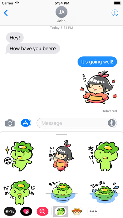 遠野ステッカー,Tono Stickerのスクリーンショット1 遠野ステッカー,Tono Stickerのスクリーンショット1