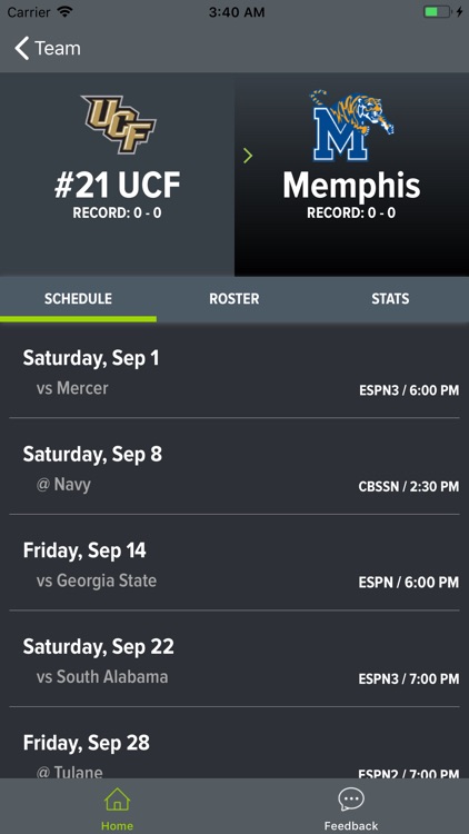 UCF Football 2018 screenshot-3