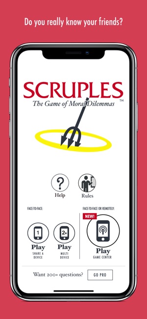 Scruples - The Game