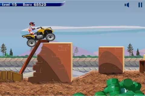 The Stunt Dirt Bike screenshot 2