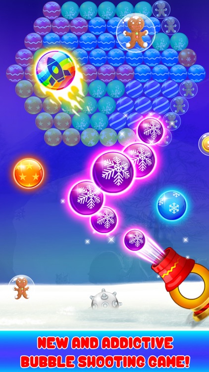 Bubble Shooter - Christmas Fun