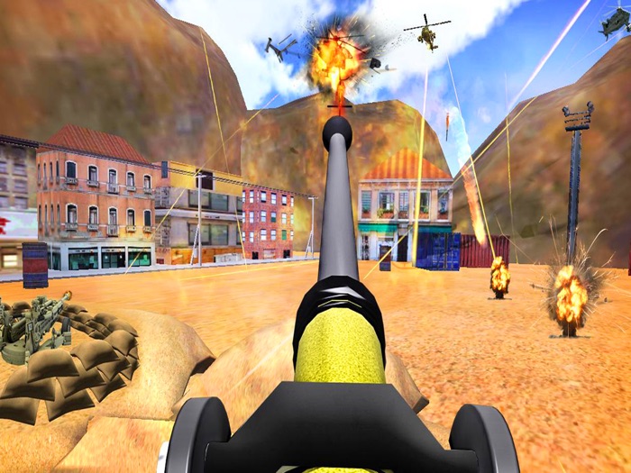 Heavy Gunship Helicopter War