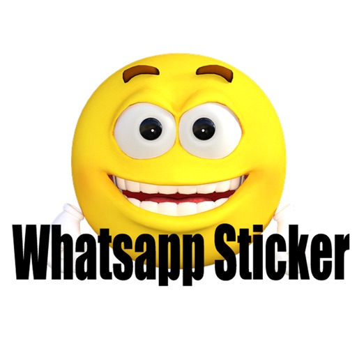 WhatsApp Sticker Funny Smile Icon