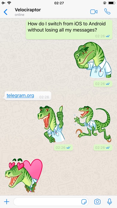 Stickers Packs trae los stickers de Telegram directamente