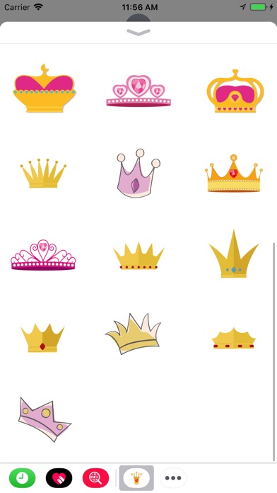Cute Crown - stickers & emoji screenshot 2
