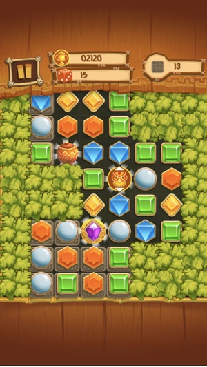 Jewel Treasure Match Puzzle