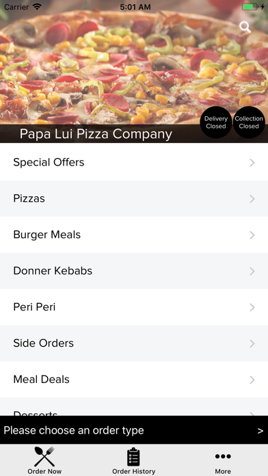Papa Lui Pizza Company screenshot 2