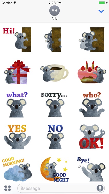 Adorable Koala Emoji Sticker