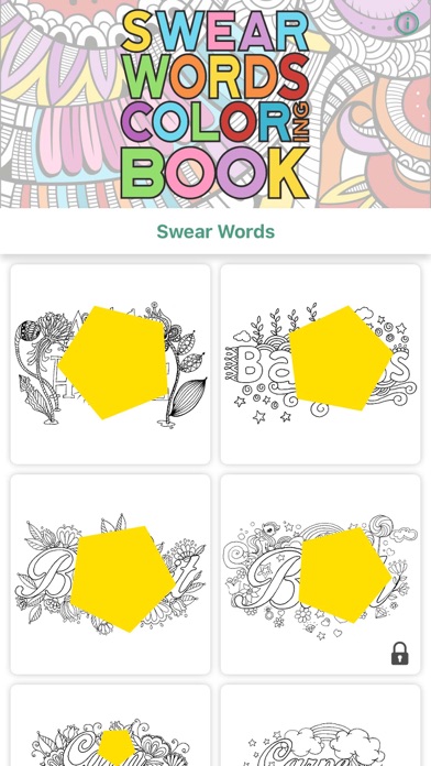 Swear words coloring book screenshot 2