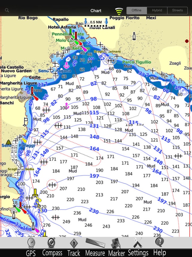 Ligurian Nautical Charts pro(圖4)-速報App