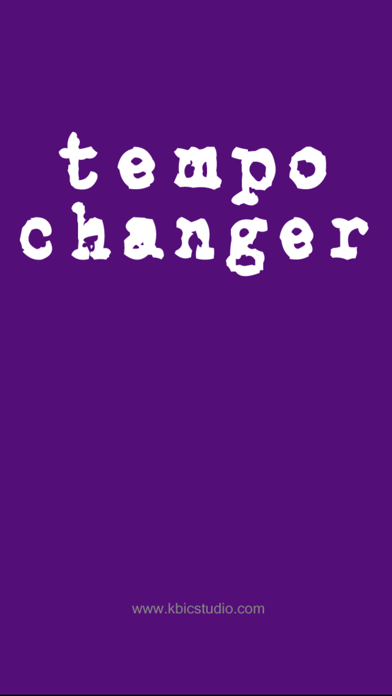 変更テンポ - Tempo Changer screenshot1