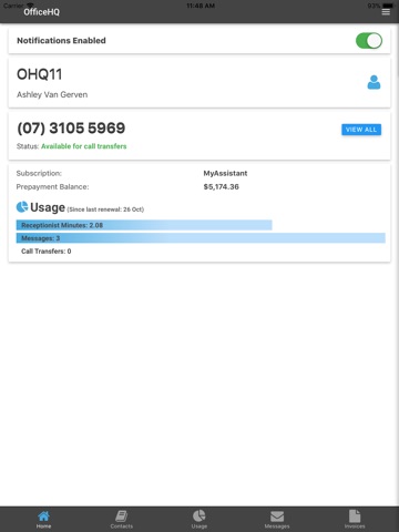 OfficeHQ  Answering Service screenshot 2