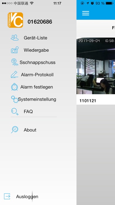 Video Alarm Melder screenshot 2