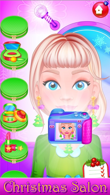 Santa Hair Salon Christmas Spa screenshot-7