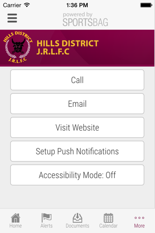 Hills District JRLFC&TA screenshot 4