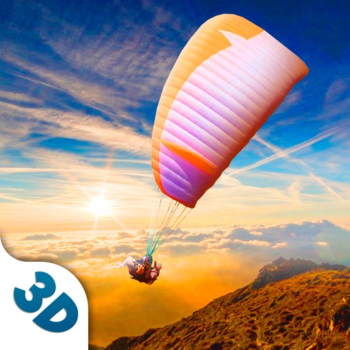 Paragliding Sport Simulator 3D Icon