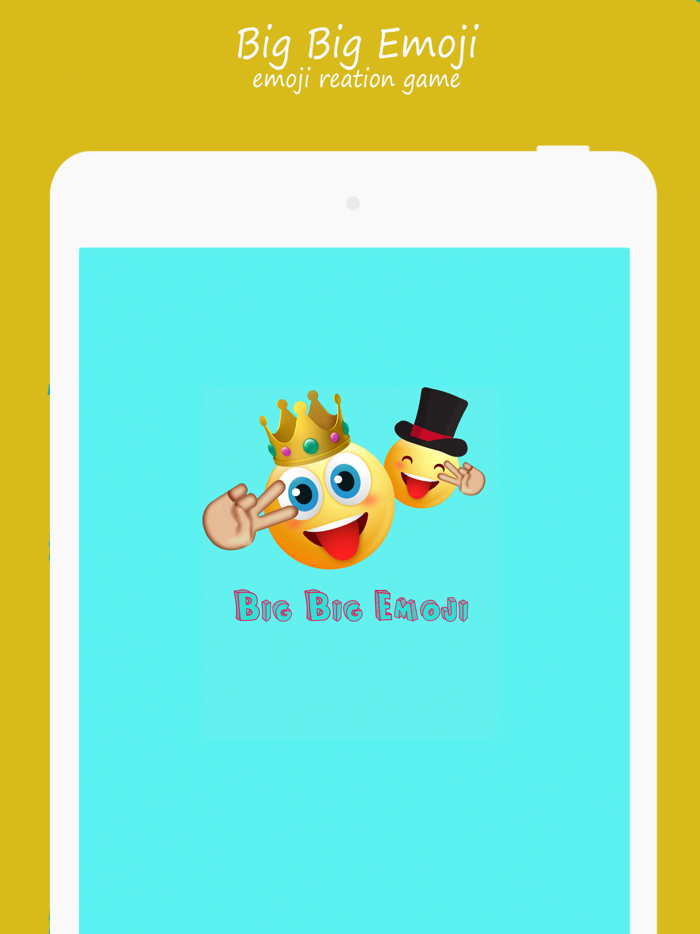 Big Big Emoji - fun emoji game
